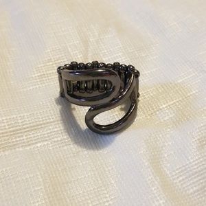Black Strech Ring